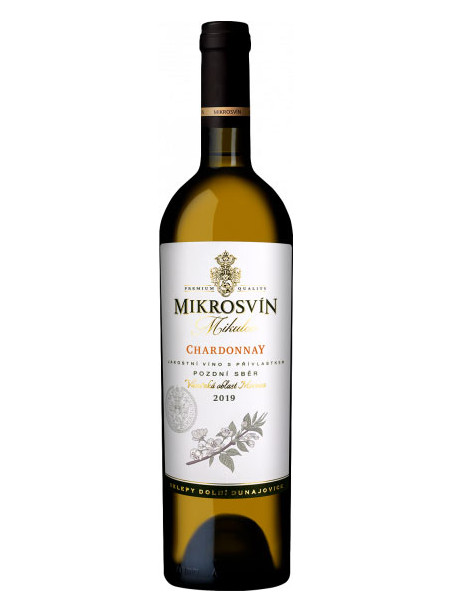 Mikrosvín - Flower line - Chardonnay - pozdní sběr