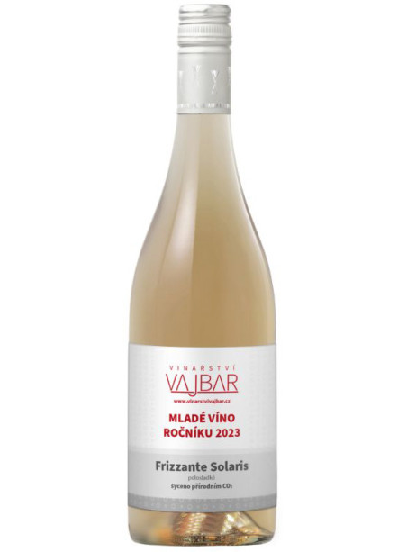 Vajbar - Solaris Frizzante - letošní víno