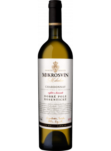 Mikrosvín - Traditional Line - Chardonnay - výběr z hroznů - Rosentické
