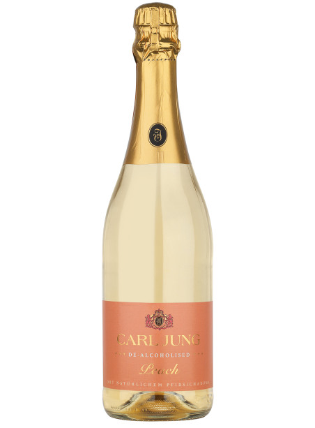 Carl Jung - Peach Sparkling - nealkoholické víno - šumivé
