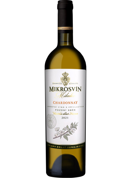 Mikrosvín - Flower line - Chardonnay - pozdní sběr