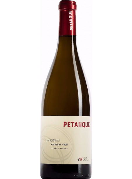 Nové Vinařství - Petanque - Chardonnay - výběr z hroznů - Slunečný vrch