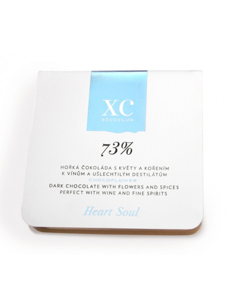 XC Chocoflower - Heart Soul - 73% čokoláda k vínu