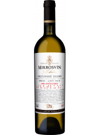 Mikrosvín - Víno pro Světlušku - Traditional line - Veltlínské zelené - výběr z hroznů - Liščí vrch