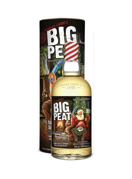 Douglas Laing - Big Peat Christmas Blended Malt Scotch Whisky 54,6% - v dárkovém balení