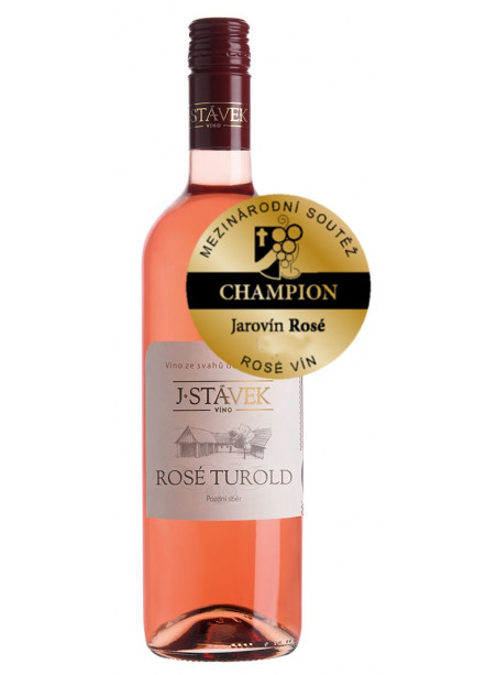J. Stávek - Turold rosé - Cabernet Sauvignon - pozdní sběr