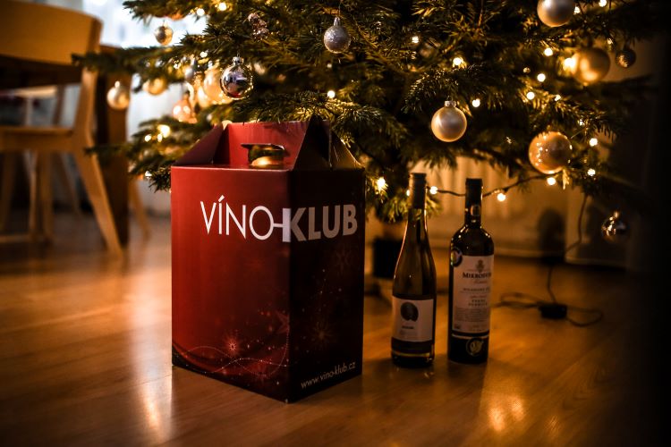 Degustační sada vín ve vánočním dárkovém kartonu