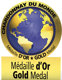 Chardonnay du Monde - zlatá medaile